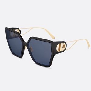 CHRISTIAN DIOR BLACK BUTTERFLY SUNGLASSES